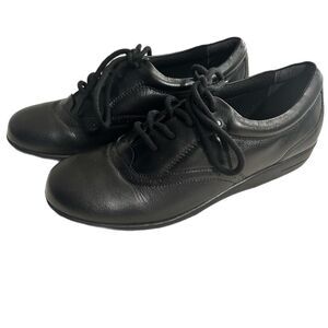 Dr Scholl’s Leather Advanced Comfort Collection Shoes Size 9M Black